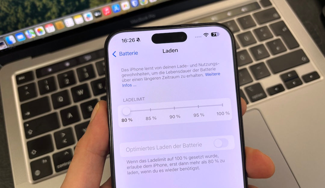 Lohnt es sich, beim iPhone ein Ladelimit festzulegen?