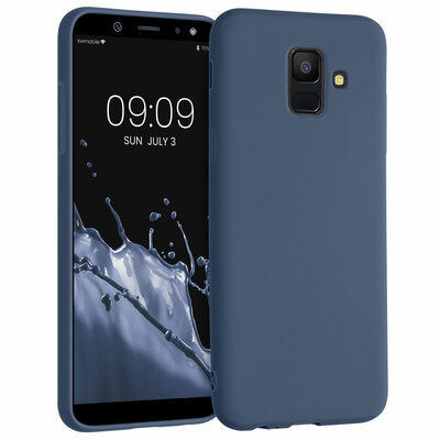 TPU case for Samsung Galaxy A6 (2018) in Marineblau