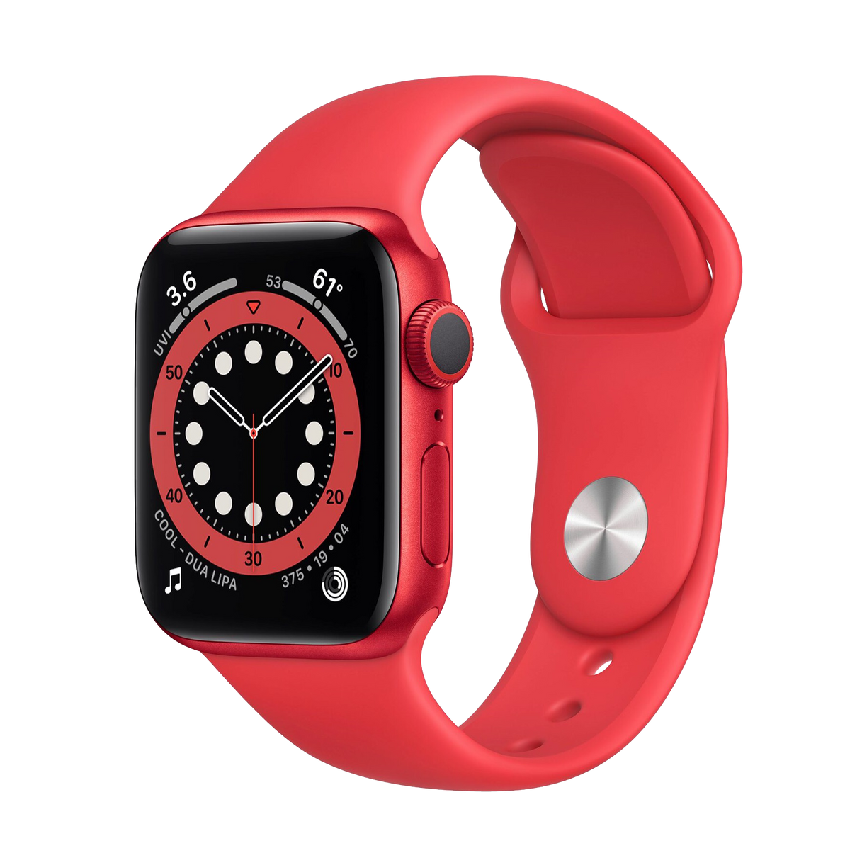 Apple Watch 6 Alu Rot 40mm armband PRODUCT(RED) MOOA3 - Ohne Vertrag