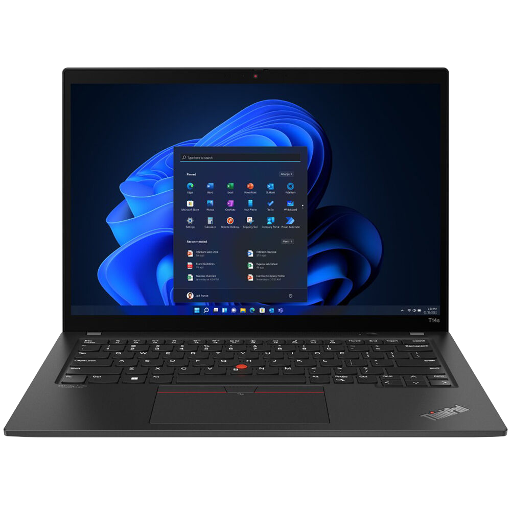 Lenovo Thinkpad T14S G3 14" 2022 WUXGA Ryzen 7 Pro 6850U 16 GB / 512 GB SSD W11Pro 21CQ002LGE QWERTZ schwarz - Ohne Vertrag