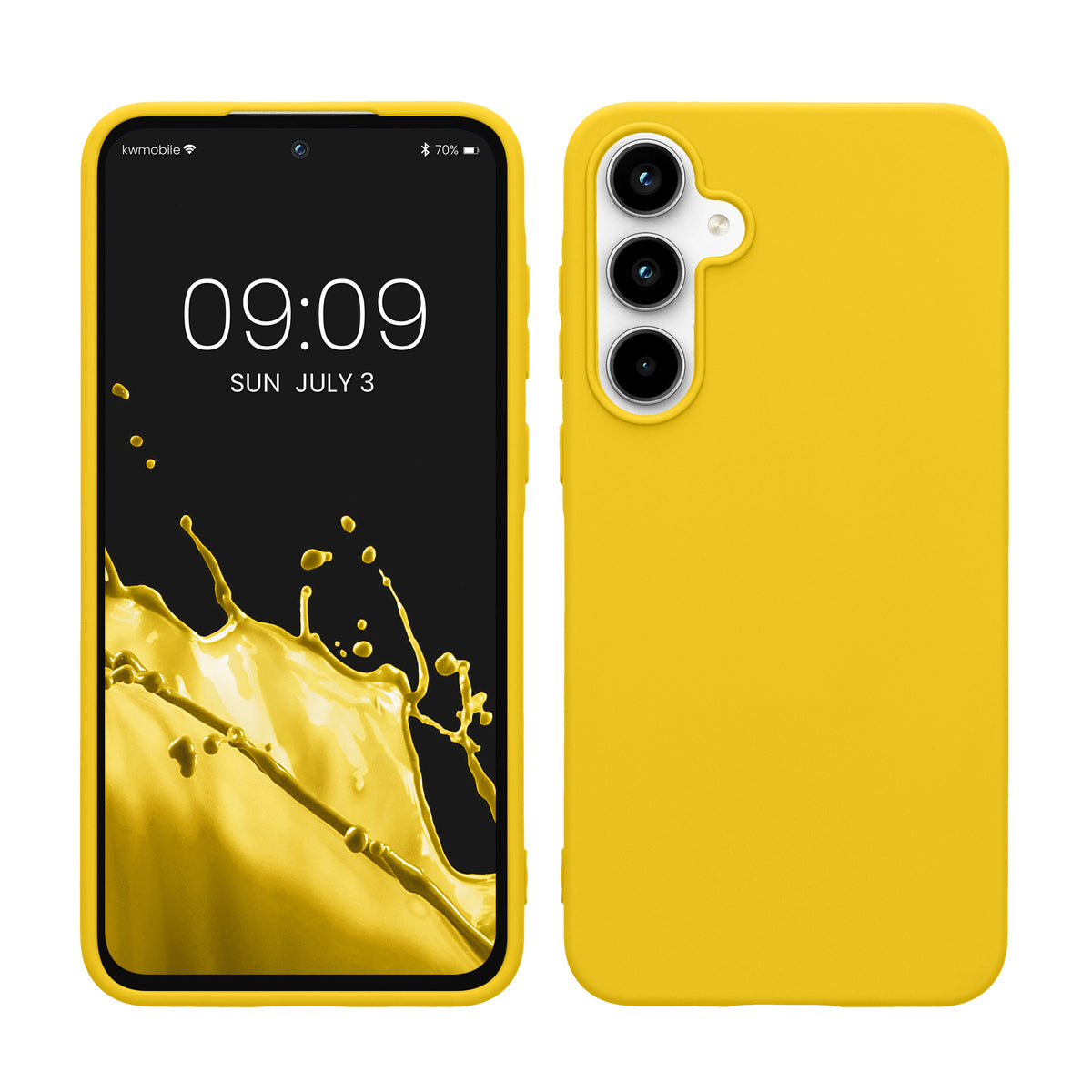 TPU case for Samsung Galaxy A55 5G in radiant yellow