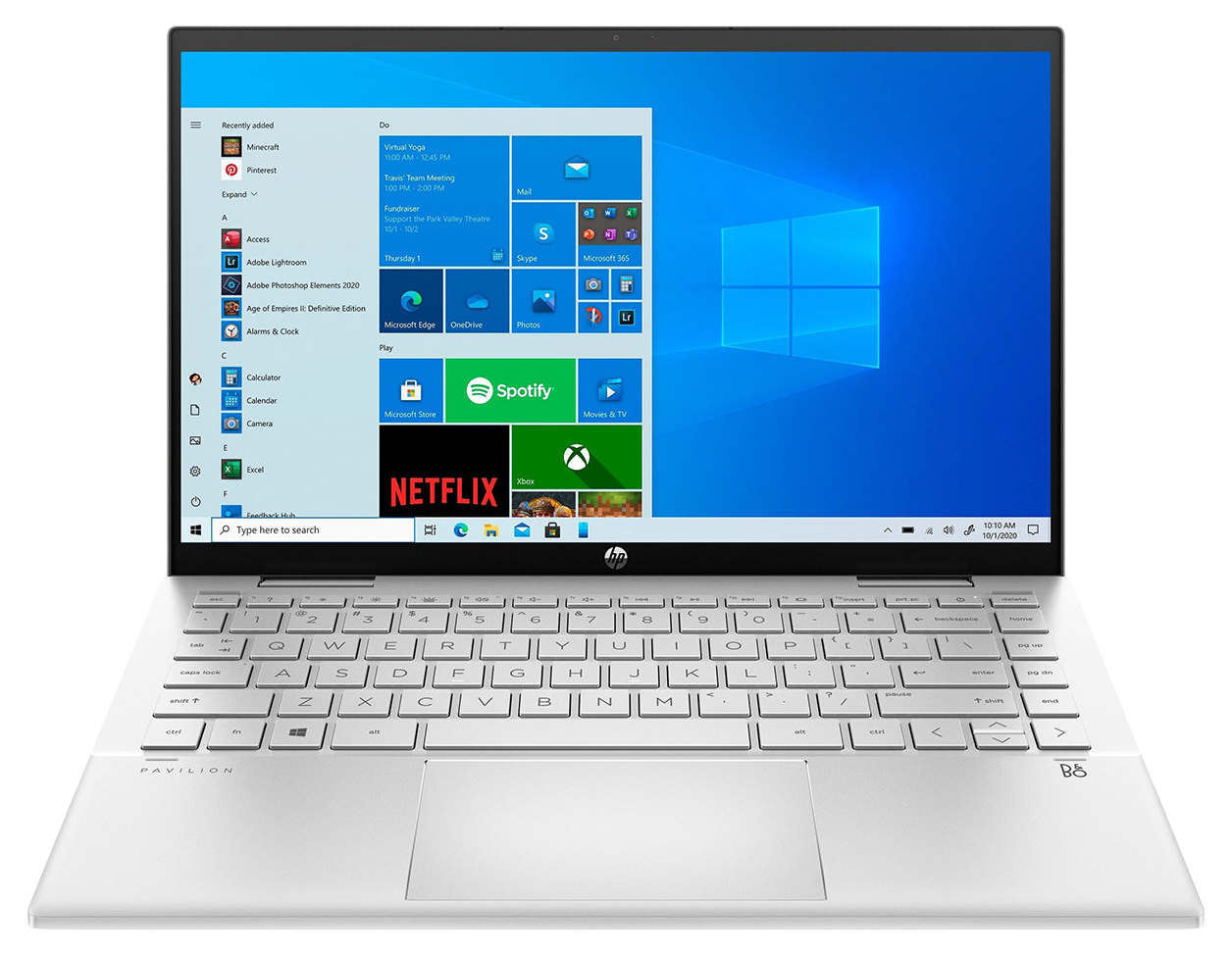 HP Pavilion x360 2022 i5-1155G7 16 GB / 256 GB SSD W11H 14-dy1600nz Swiss QWERTZ Tastatur grau - Ohne Vertrag