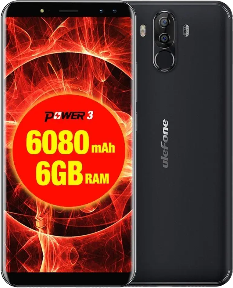 UleFone Power 3 Differenzbesteuert schwarz - Ohne Vertrag