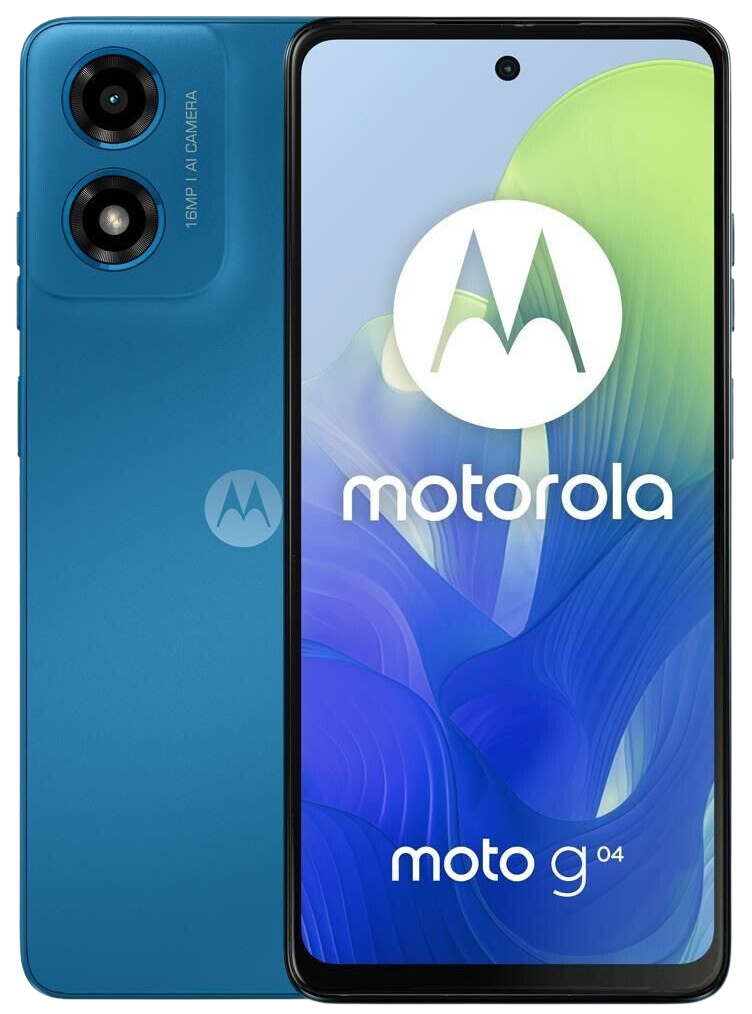 Motorola Moto G04 Dual-SIM blau - Ohne Vertrag