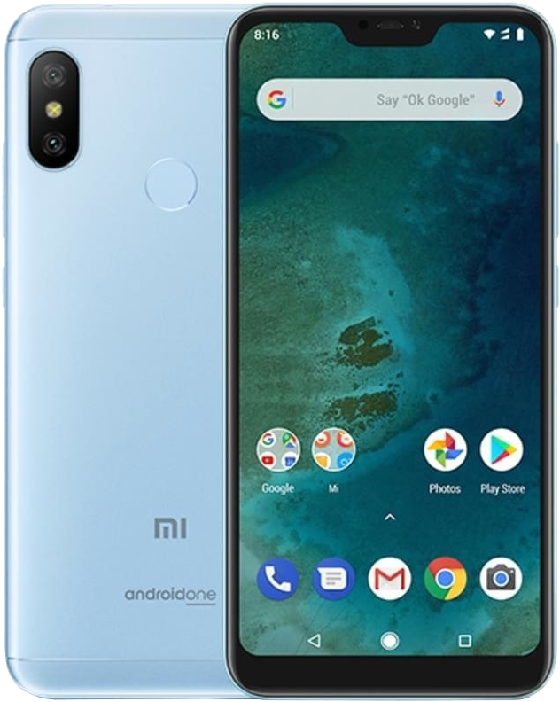 Xiaomi Mi A2 Lite Dual-SIM blau - Ohne Vertrag