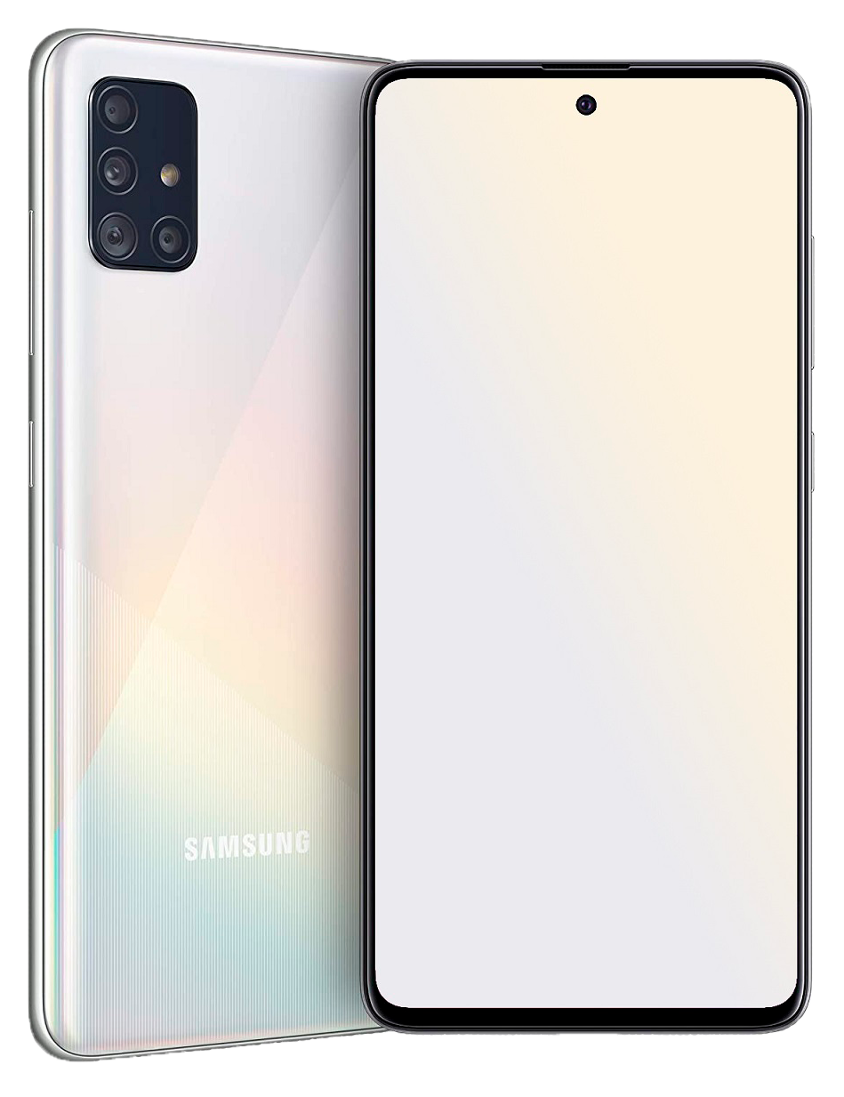 Samsung Galaxy A51 Single-SIM weiß - Ohne Vertrag