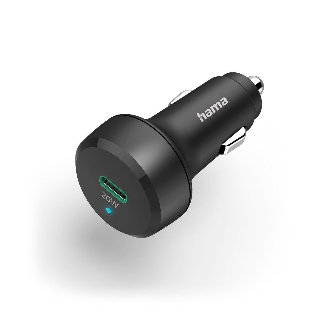 Hama Auto-Schnellladegerät, USB-C, PD, 20 W, Schwarz