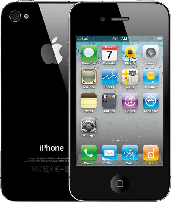 Apple iPhone 4 schwarz - Ohne Vertrag