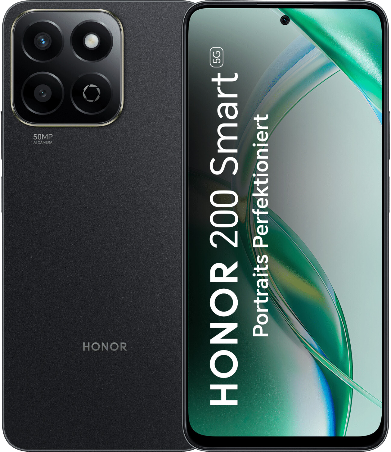 Honor 200 Smart 5G Dual-SIM schwarz - Ohne Vertrag