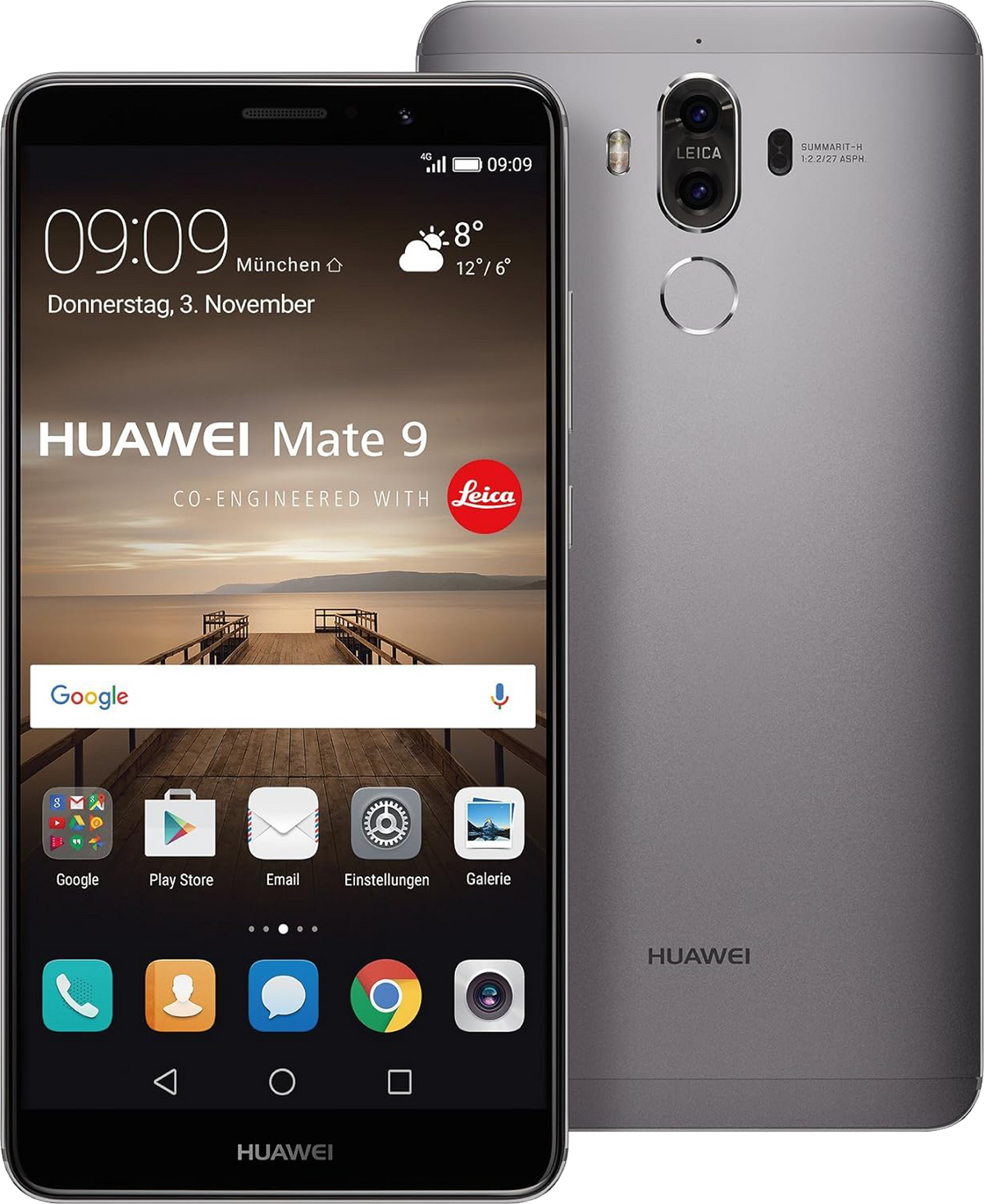 Huawei Mate 9 Single-SIM grau - Ohne Vertrag