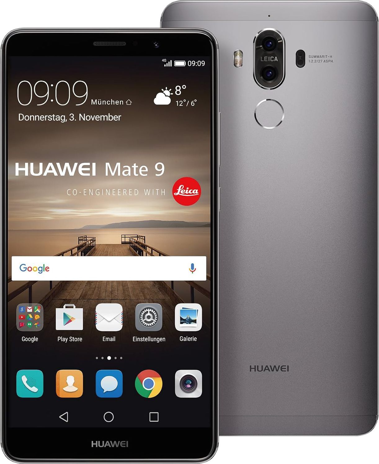 Huawei Mate 9 Single-SIM grau - Ohne Vertrag