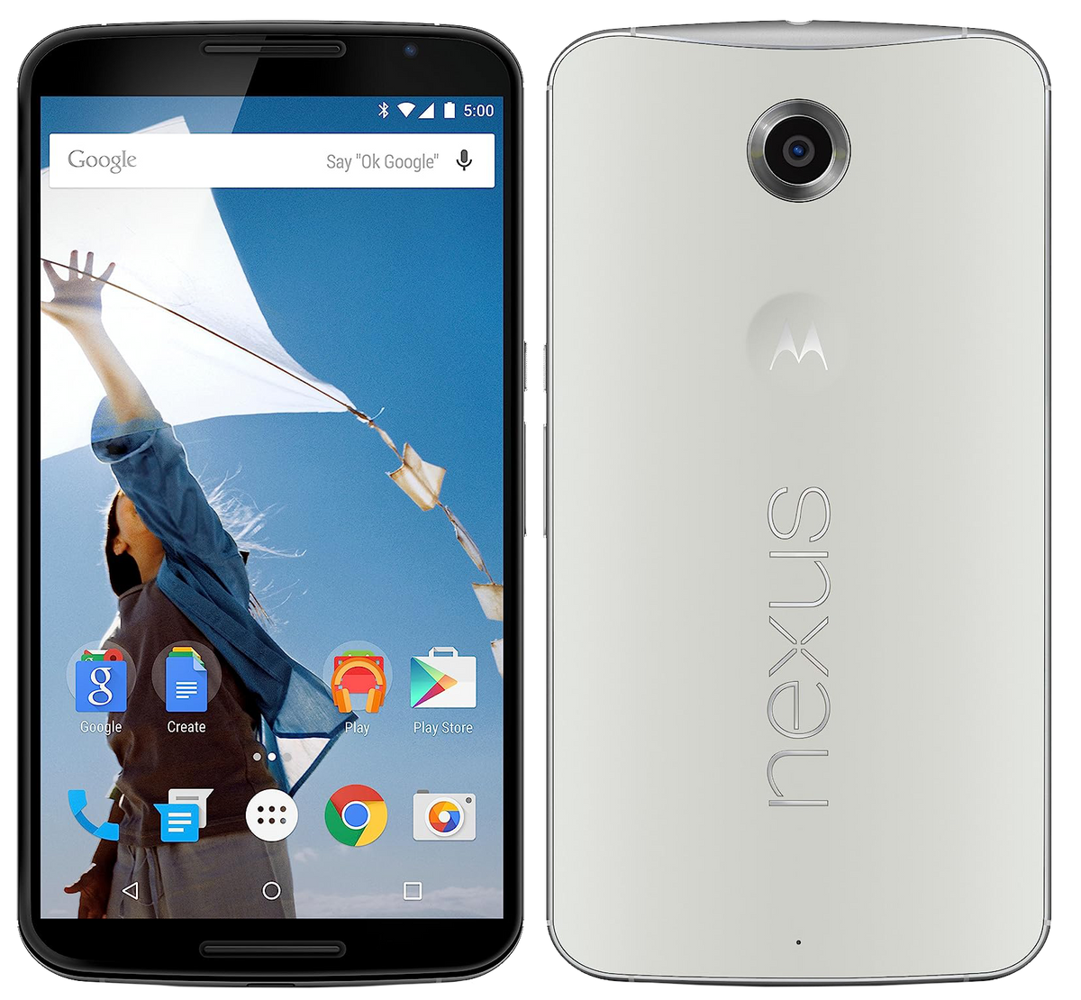 Motorola Nexus 6 weiß - Ohne Vertrag
