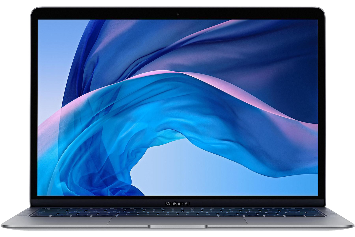 Apple MacBook Air 13,3" 2019 i5-8210Y 8 GB / 128 GB SSD macOS Mojave MVFH2SM/A schweizer QWERTZ Grau - Ohne Vertrag