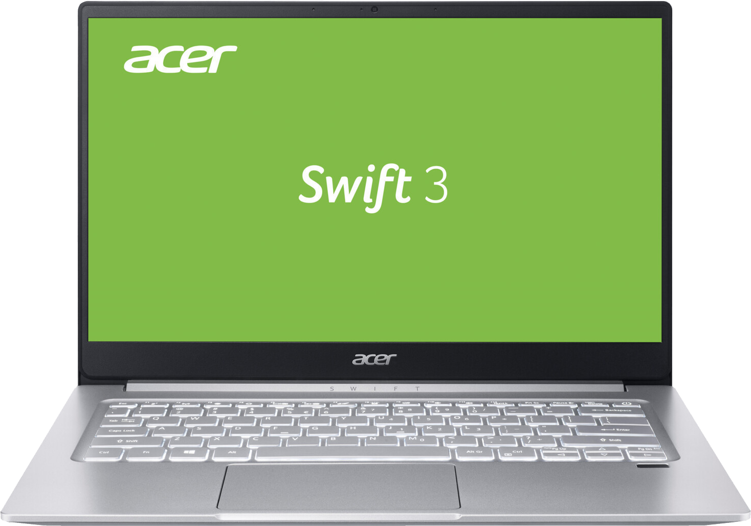 Acer Swift 3 (SF314-42) 14" 2020 FHD Ryzen 3 4300U 8 GB / 256 GB SSD W10H SF314-42-R27B QWERTZ Silber - Ohne Vertrag