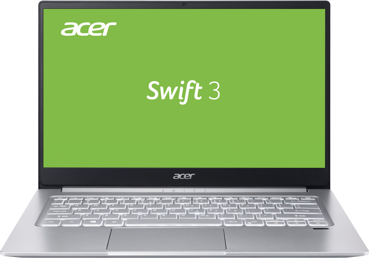 Acer Swift 3 (SF314-42) 14" 2020 FHD Ryzen 3 4300U 8 GB / 256 GB SSD W10H SF314-42-R27B QWERTZ Silber - Ohne Vertrag