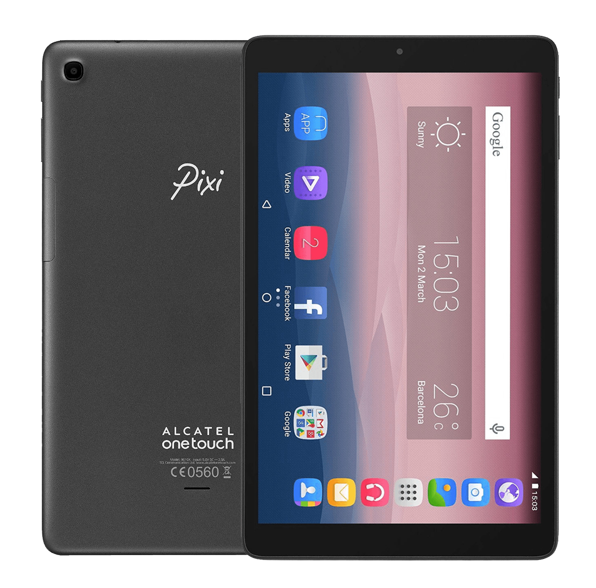 Alcatel OneTouch Pixi 3 (10) WiFi schwarz - Ohne Vertrag