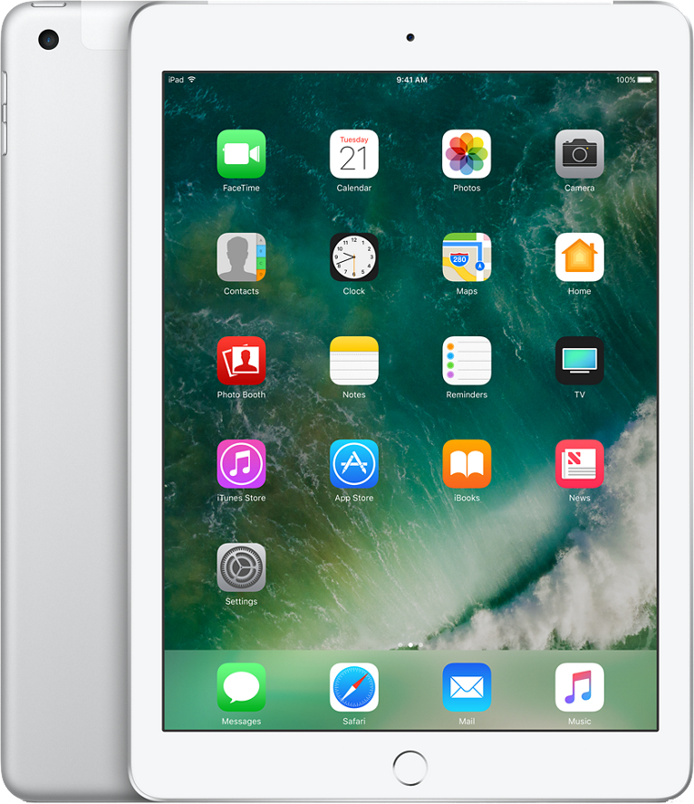 Apple iPad (2019) 7 Gen. LTE Silver - Ohne Vertrag