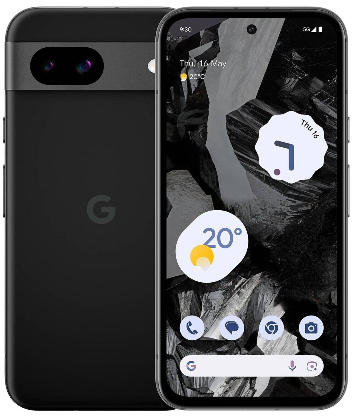 Google Pixel 8a 5G Dual-SIM schwarz - Ohne Vertrag