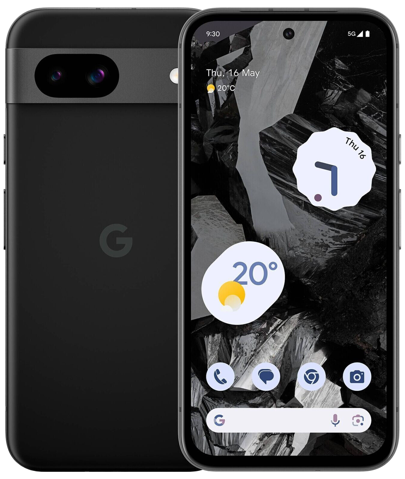 Google Pixel 8a 5G Dual-SIM schwarz - Ohne Vertrag