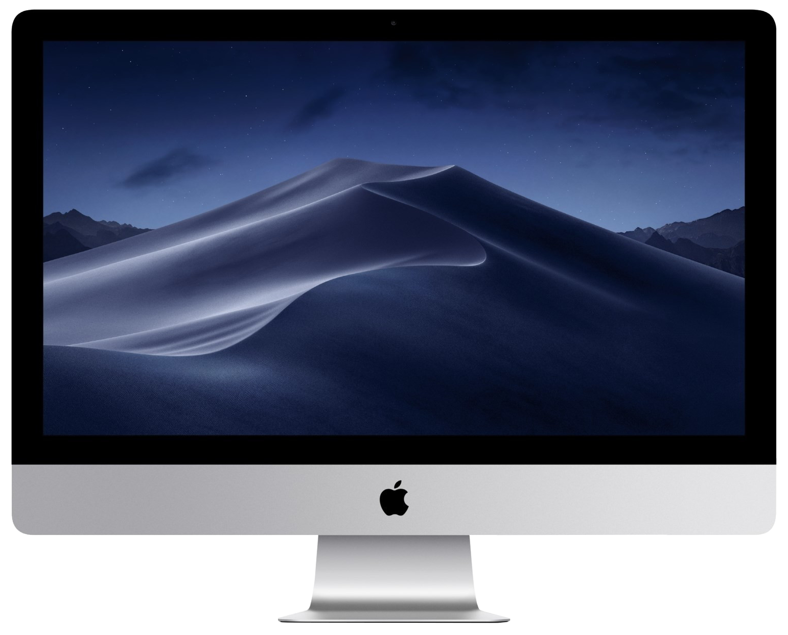 Apple iMac 27" 2019 5K Core i5-8500 8 GB / 256 GB SSD Radeon Pro 570X macOS Monterey A2115 Silber - Ohne Vertrag