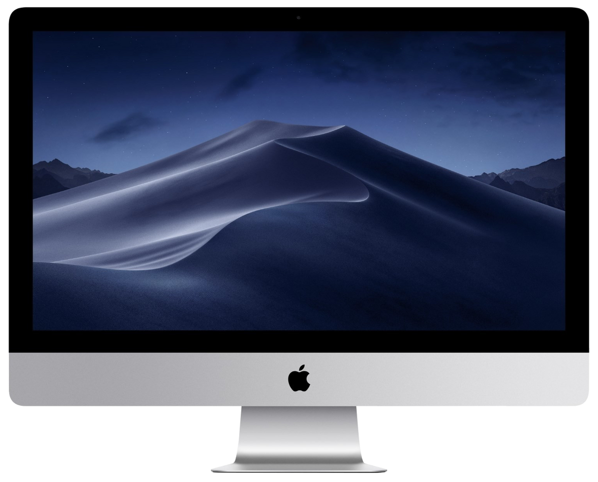 Apple iMac 27" 2019 5K Core i5-8500 8 GB / 256 GB SSD Radeon Pro 570X macOS Monterey A2115 Silber - Ohne Vertrag