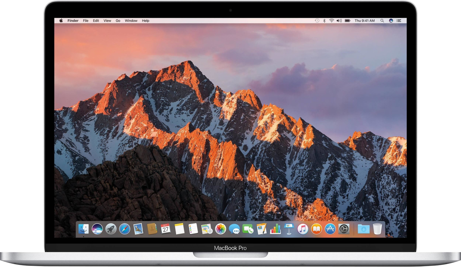 Apple MacBook Pro 13" 2018 i5-8259U 8 GB / 256 GB SSD macOS High Sierra MR9U2D/A QWERTZ Silber - Ohne Vertrag