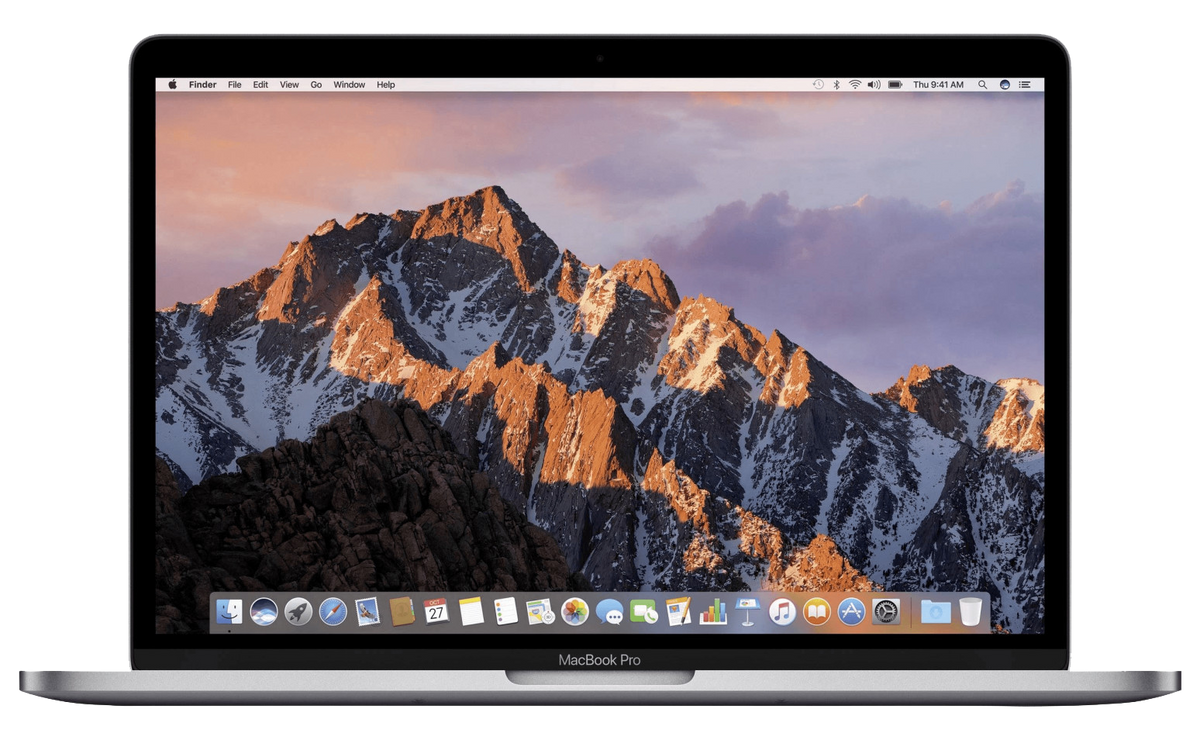 Apple MacBook Pro 13" 2017 Core i5-7360U 8 GB RAM 256 GB SSD QWERTZ grau - Ohne Vertrag