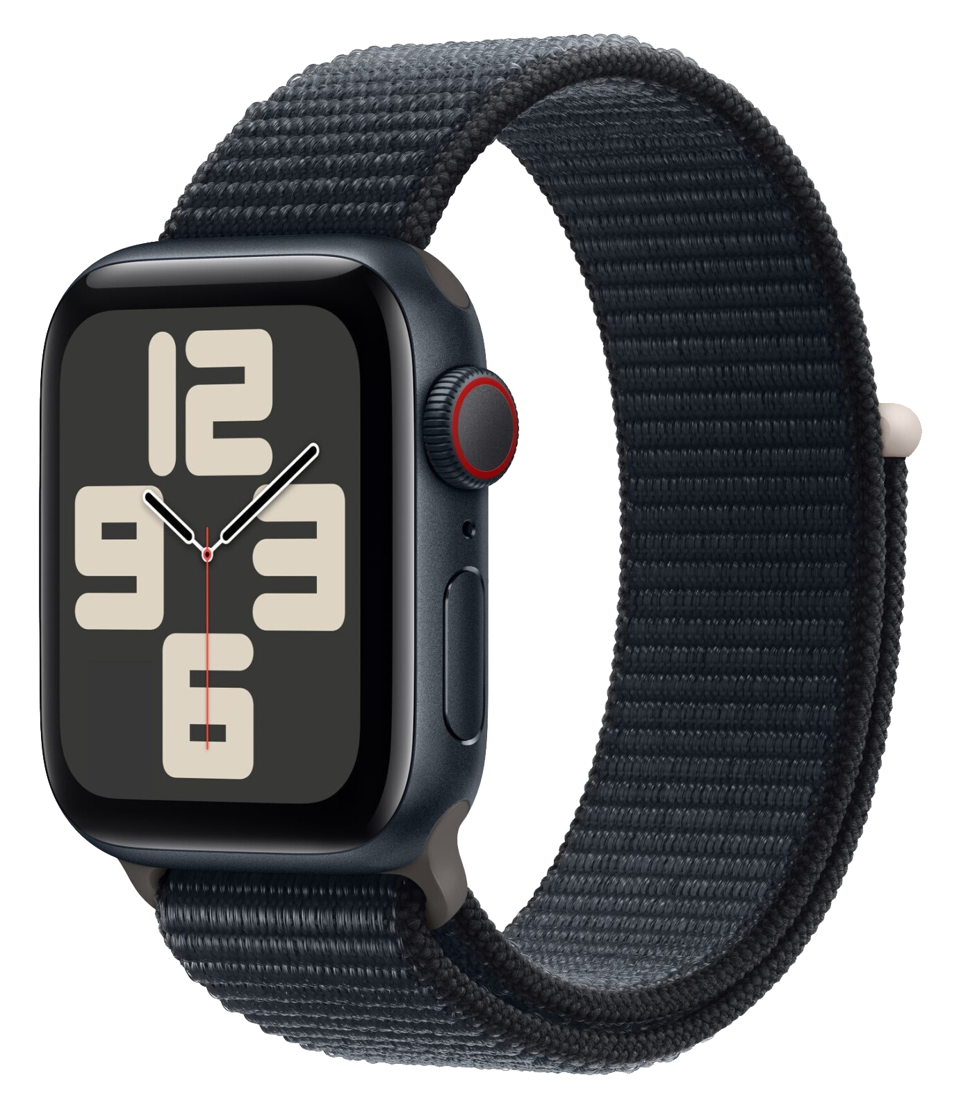 Apple Watch SE 2022 LTE Mitternacht Alu 40mm Sport Loop Mitternacht MRGE3QF/A - Ohne Vertrag