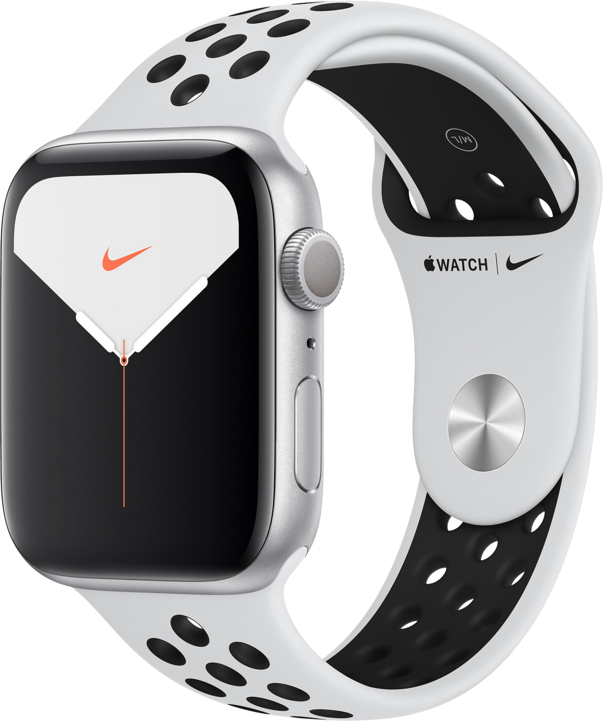 Apple Watch Nike 5 Silver Alu 44mm Sportarmband Pure Platinum/Black