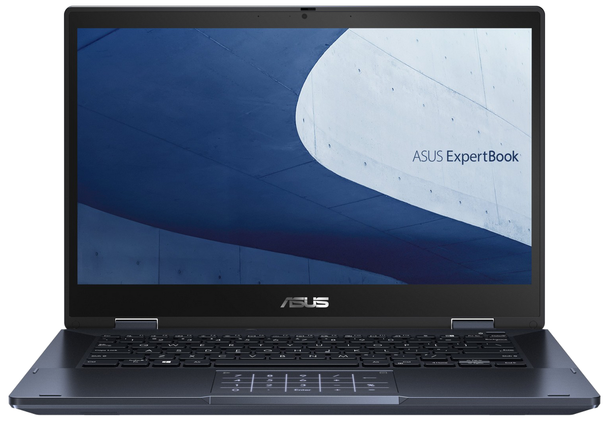 Asus ExpertBook B3 Flip 14" FHD i3-1215U 8 GB / 256 GB SSD W11H B3402FBA-EC0990W QWERTZ Schwarz - Ohne Vertrag