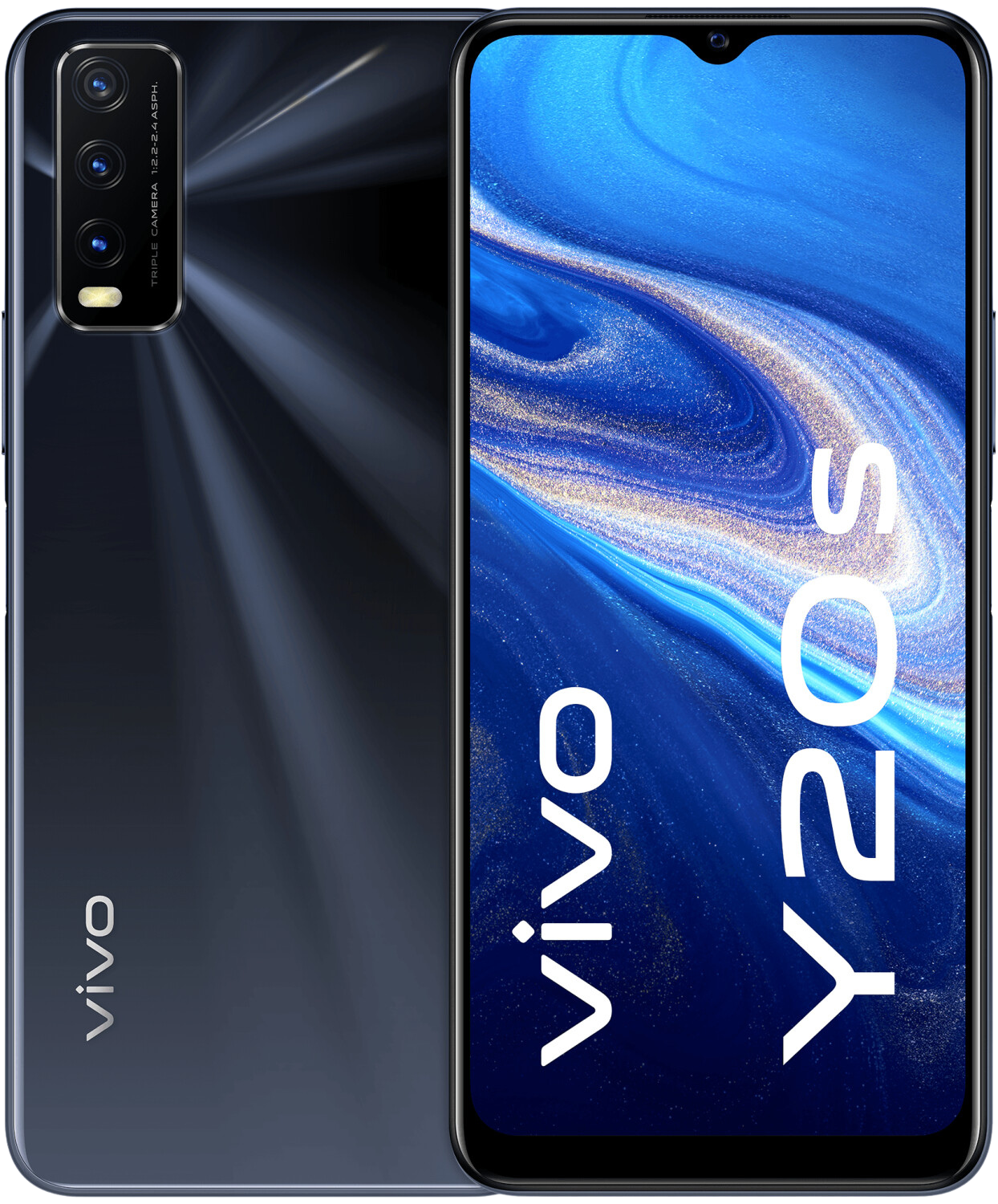 Vivo Y20s Dual-SIM schwarz - Ohne Vertrag