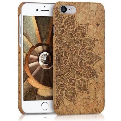 Cork cover compatible with Apple iPhone SE (2022) / iPhone SE (2020) / iPhone 8 / iPhone 7