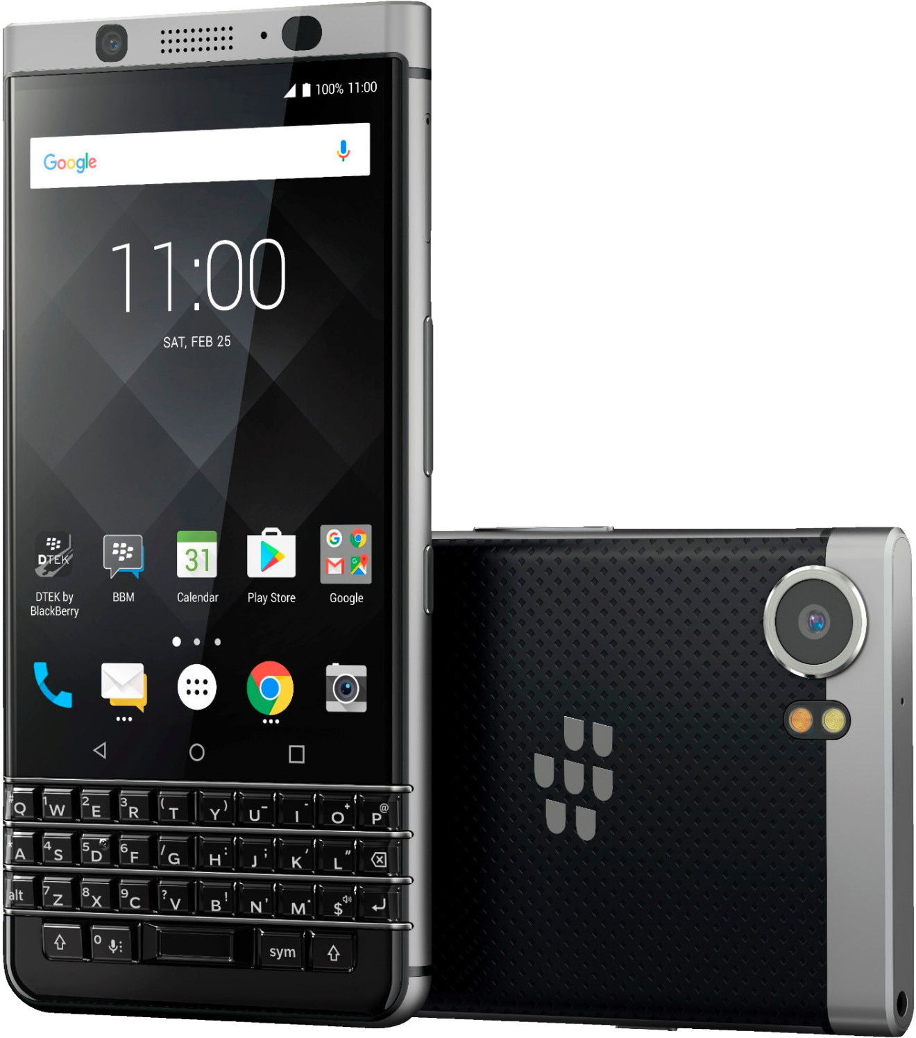 Blackberry KEYone silber - Ohne Vertrag