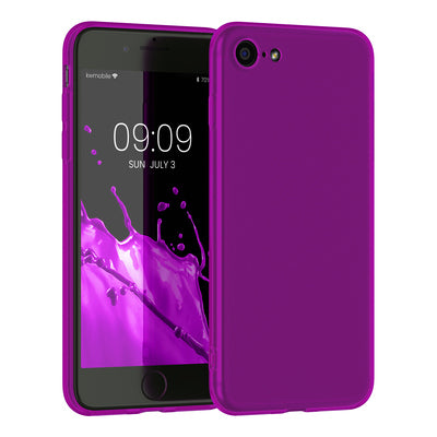 TPU case for Apple iPhone SE (2022) / iPhone SE (2020) / iPhone 8 / iPhone 7 in neon violet