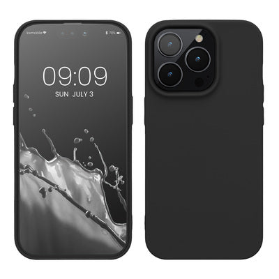 TPU case for Apple iPhone 14 Pro in black matt