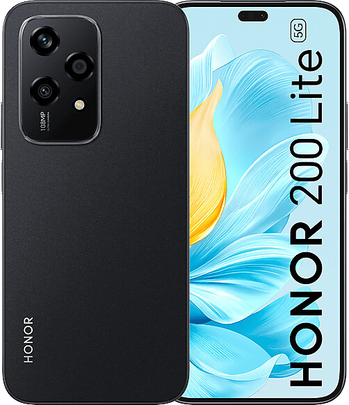 Honor 200 Lite 5G Dual-SIM 8 GB RAM schwarz - Ohne Vertrag