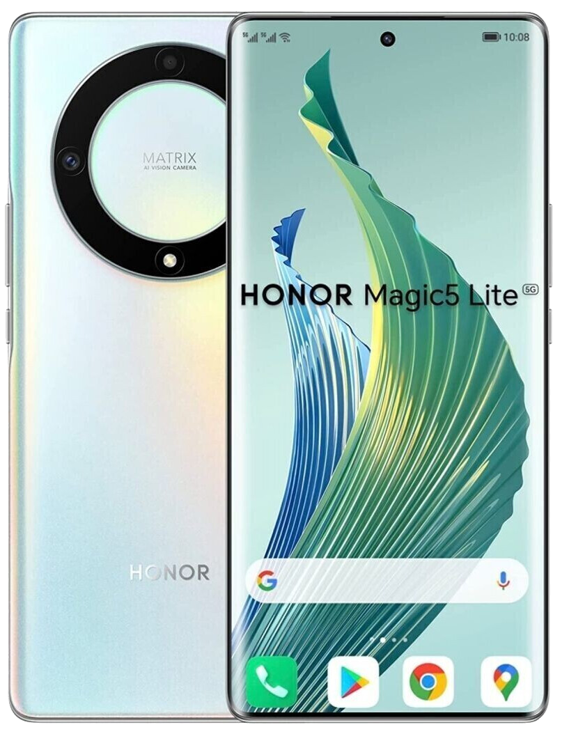 Honor Magic5 Lite 5G Dual-SIM silber - Ohne Vertrag