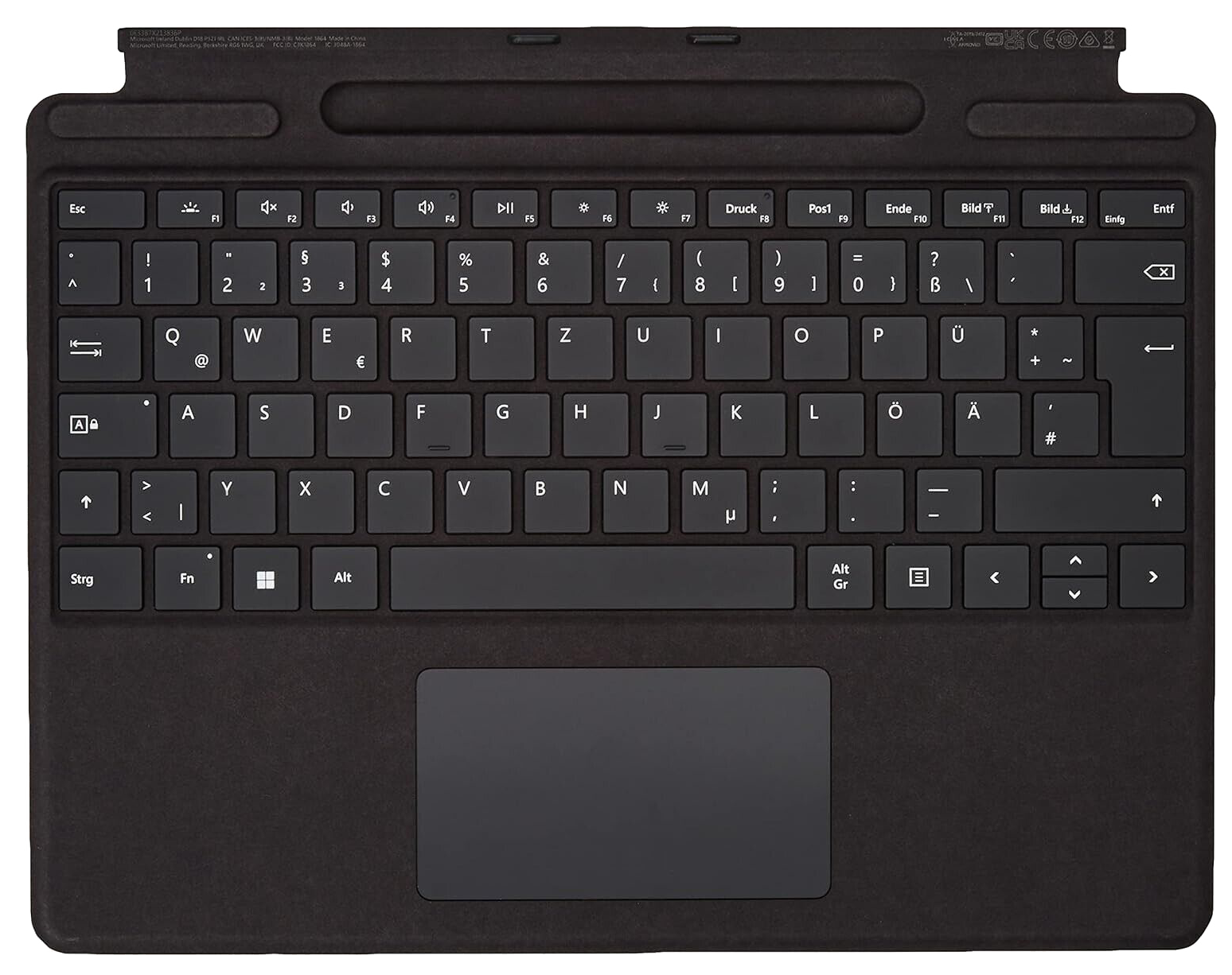 Microsoft Surface Pro Signature Keyboard (2021) schwarz - Ohne Vertrag	