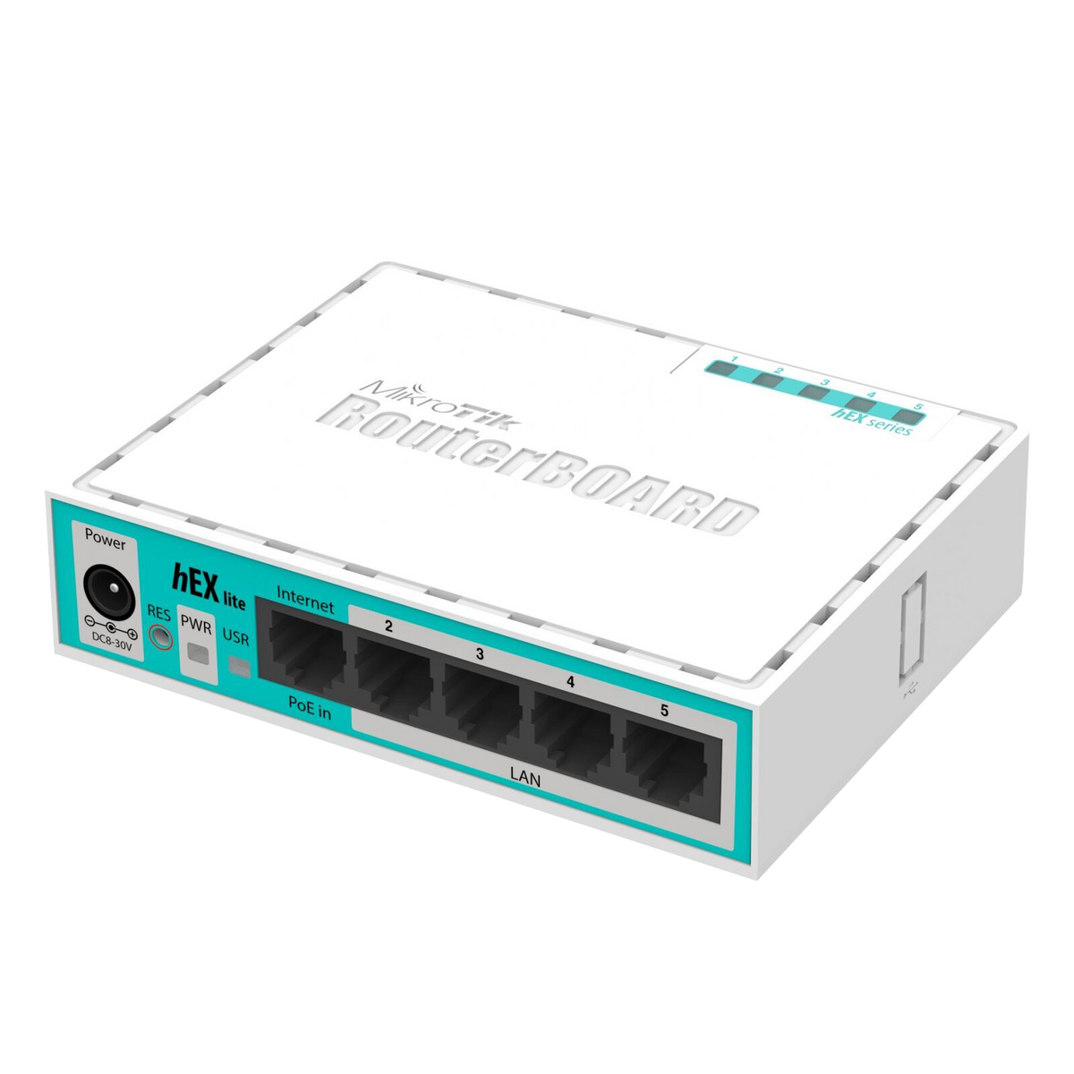 MikroTik RB750R2 hEX lite Router weiß - Ohne Vertrag