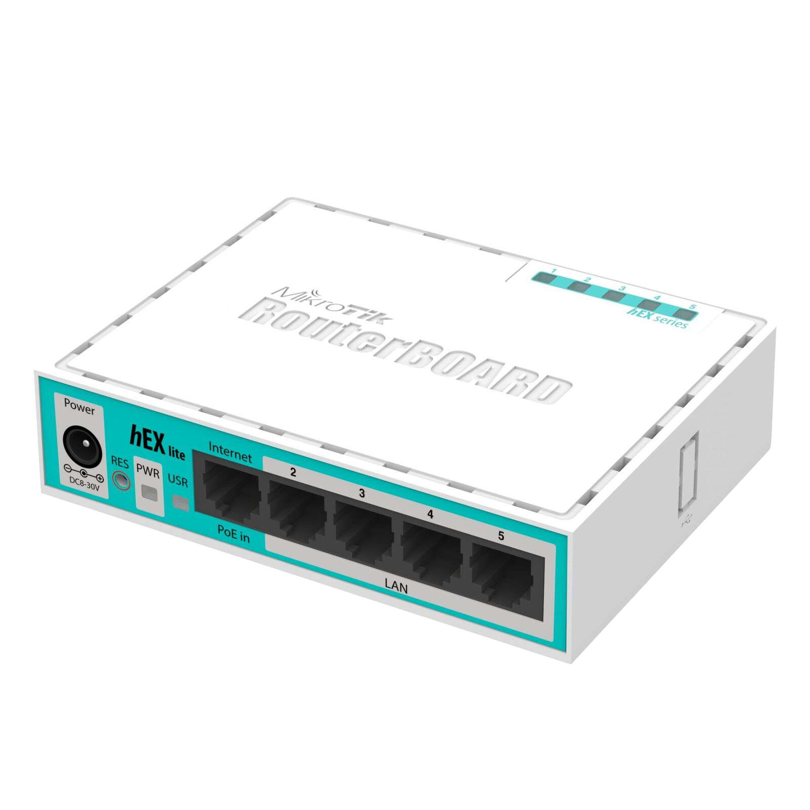 MikroTik RB750R2 hEX lite Router weiß - Ohne Vertrag