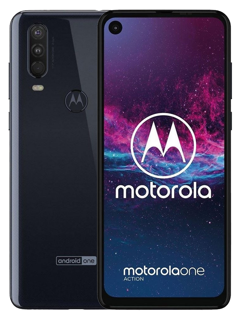 Motorola One Action Dual-SIM schwarz - Ohne Vertrag