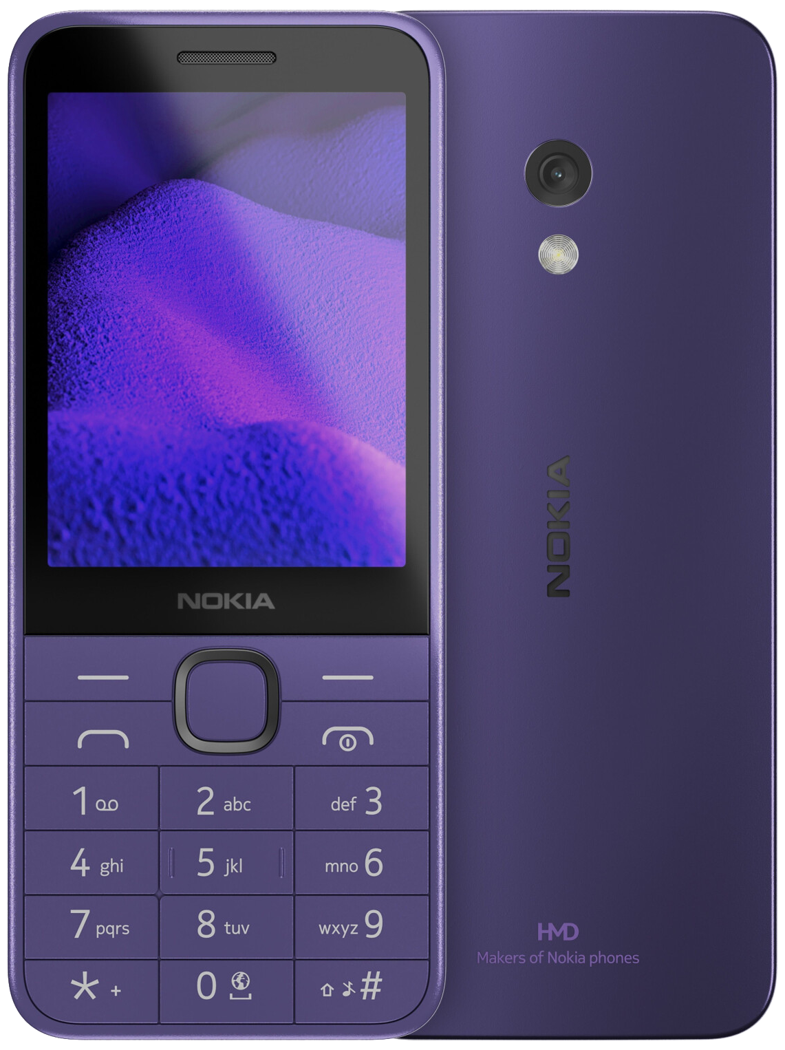 Nokia 235 4G (2024) Dual-SIM lila - Ohne Vertrag