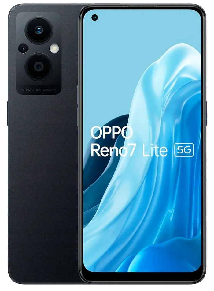 Oppo Reno 7 Lite schwarz - Ohne Vertrag