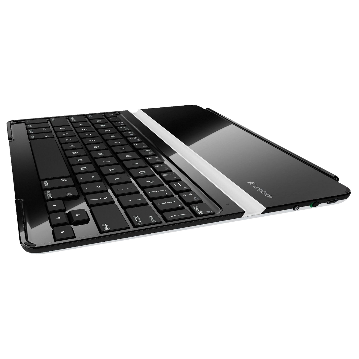 Logitech Ultradünne Tastaturabdeckung für iPad QWERTZ schwarz - Ohne Vertrag