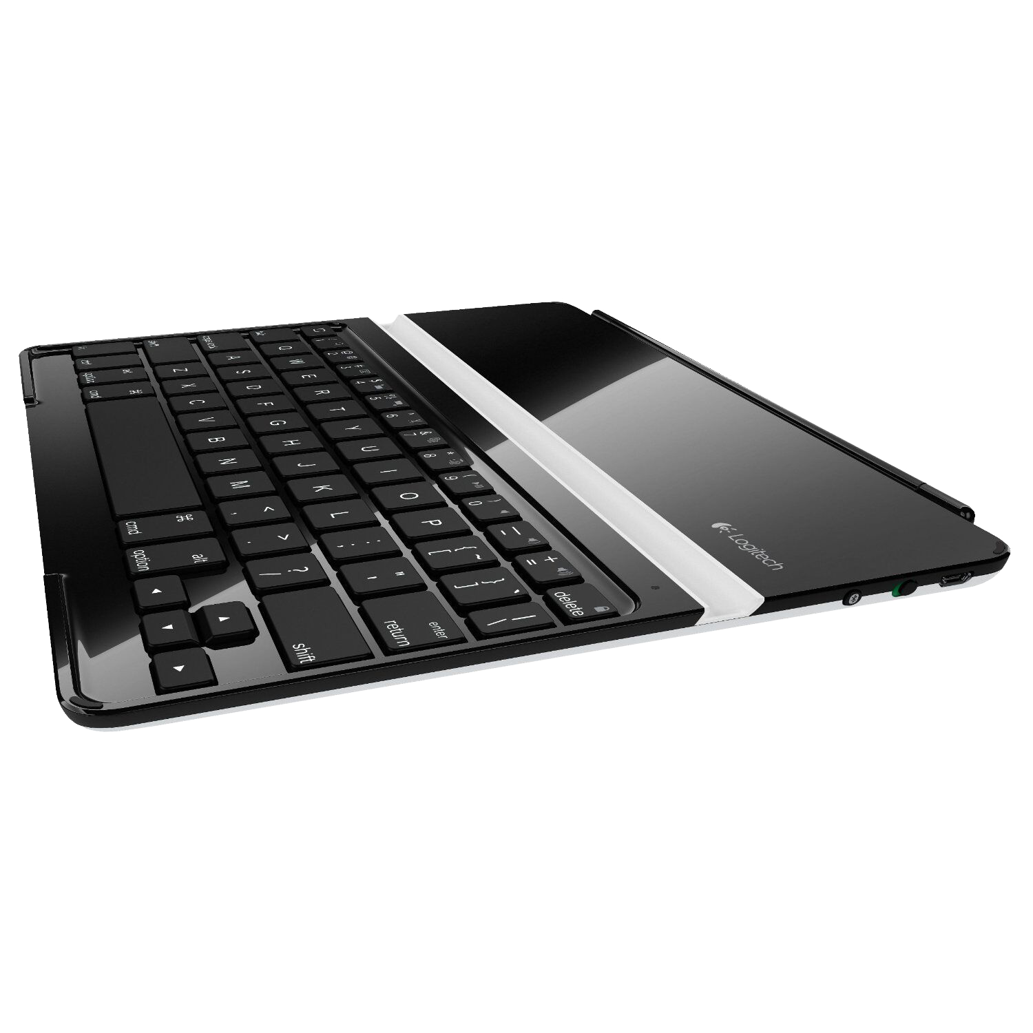 Logitech Ultradünne Tastaturabdeckung für iPad QWERTZ schwarz - Ohne Vertrag