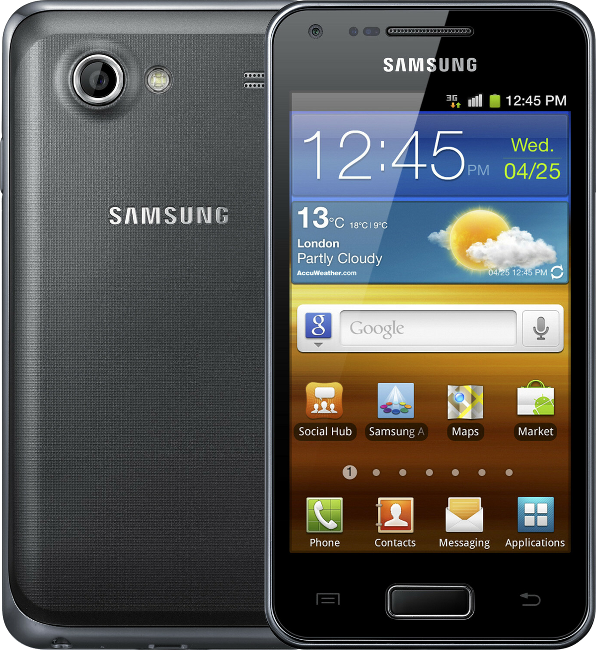 Samsung Galaxy S Advance I9070 schwarz - Ohne Vertrag