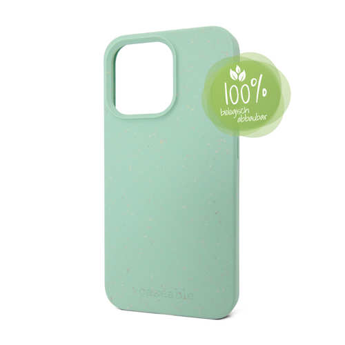 Sustainable cover light green Apple iPhone 13 Pro