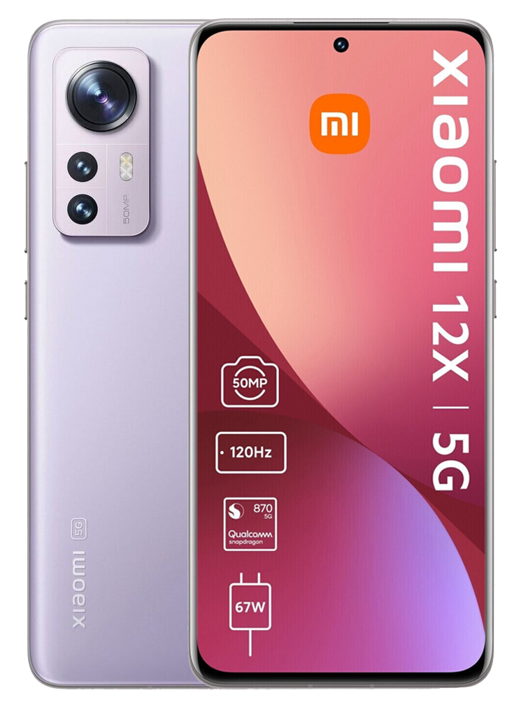 Xiaomi 12X 5G Dual-SIM lila - Ohne Vertrag