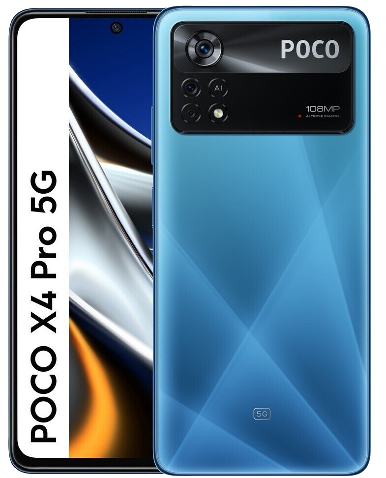 Xiaomi Poco X4 Pro 5G Dual-SIM blau - Ohne Vertrag