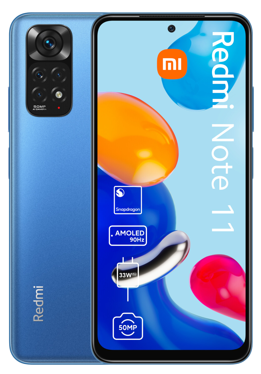 Xiaomi Redmi Note 11 Dual-SIM 4GB RAM blau - Ohne Vertrag